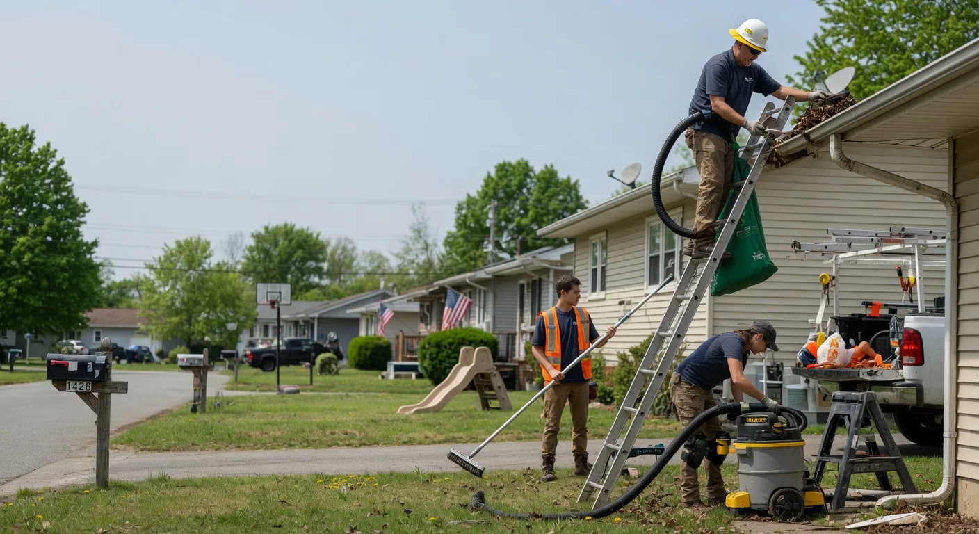 Gutter Installation in Downs, IL near me
